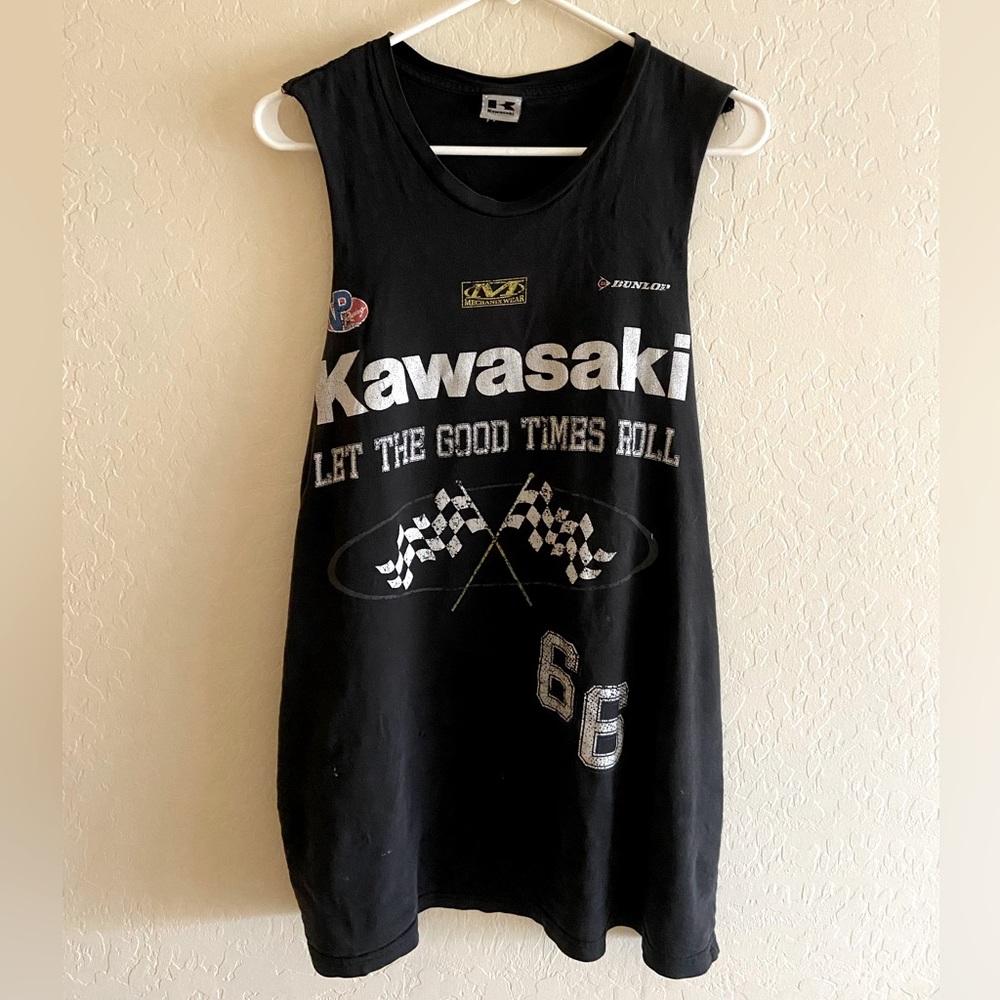 Kawasaki Moto Tank Muscle